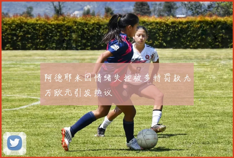 阿德耶米因情绪失控被多特罚款九万欧元引发热议